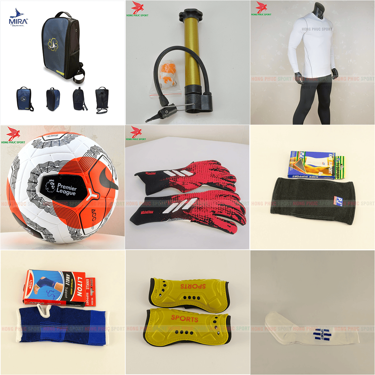 Hồng Phúc Sport cung cấp Phụ Kiện Bóng Đá Sỉ và Lẻ