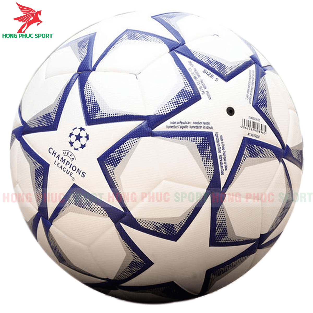 QUẢ BÓNG ĐÁ SIZE 5 CHAMPIONS LEAGUE 2021 MẪU 2 TẶNG KIM BƠM