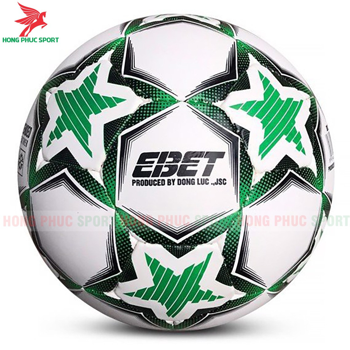 QUẢ BÓNG ĐÁ EBET CM 7.05 XANH LÁ SIZE 4 CHÍNH HÃNG ĐỘNG LỰC - DA PVC