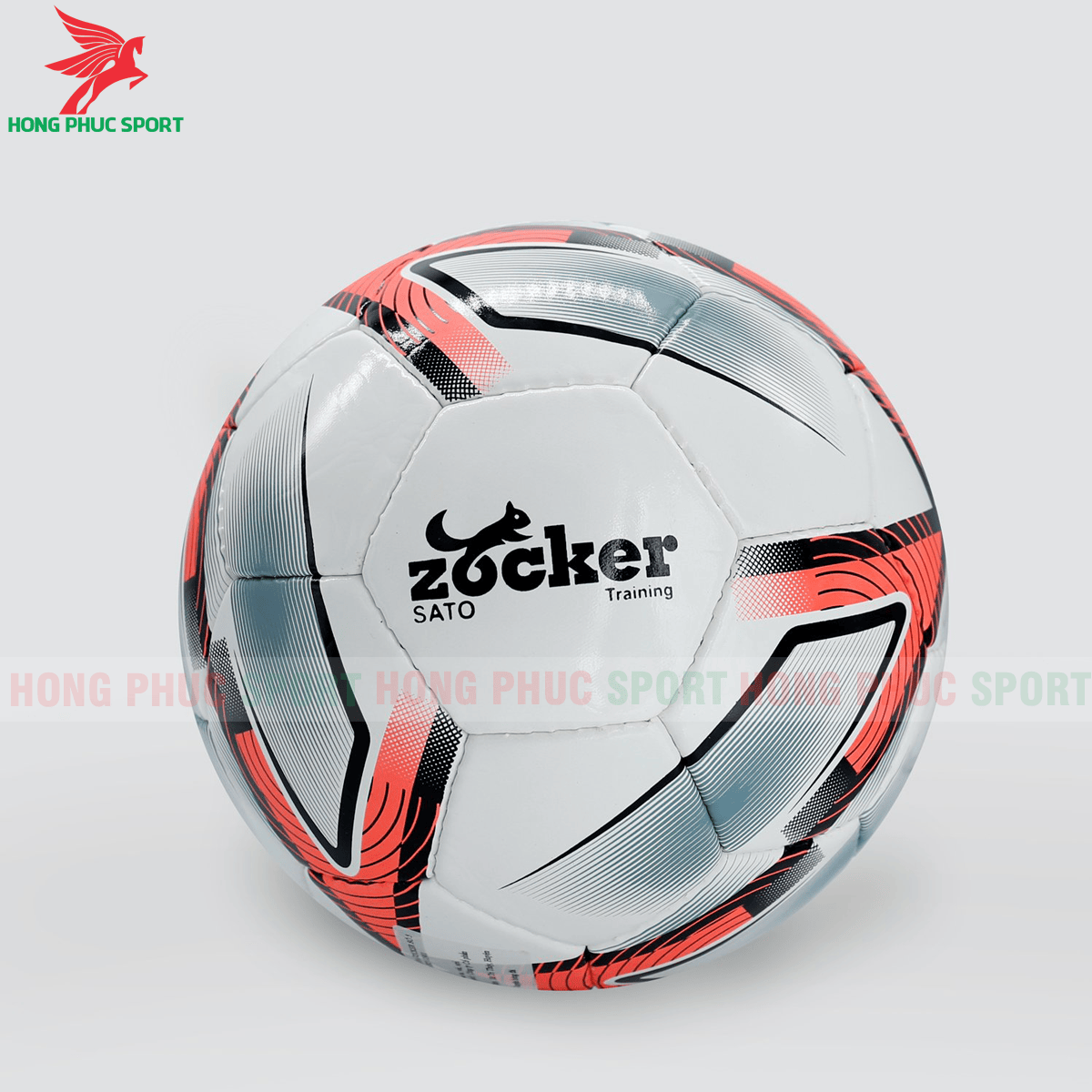 QUẢ BÓNG ĐÁ SIZE 5 ZOCKER SATO S1901 2021 MẪU 1 MÀU CAM