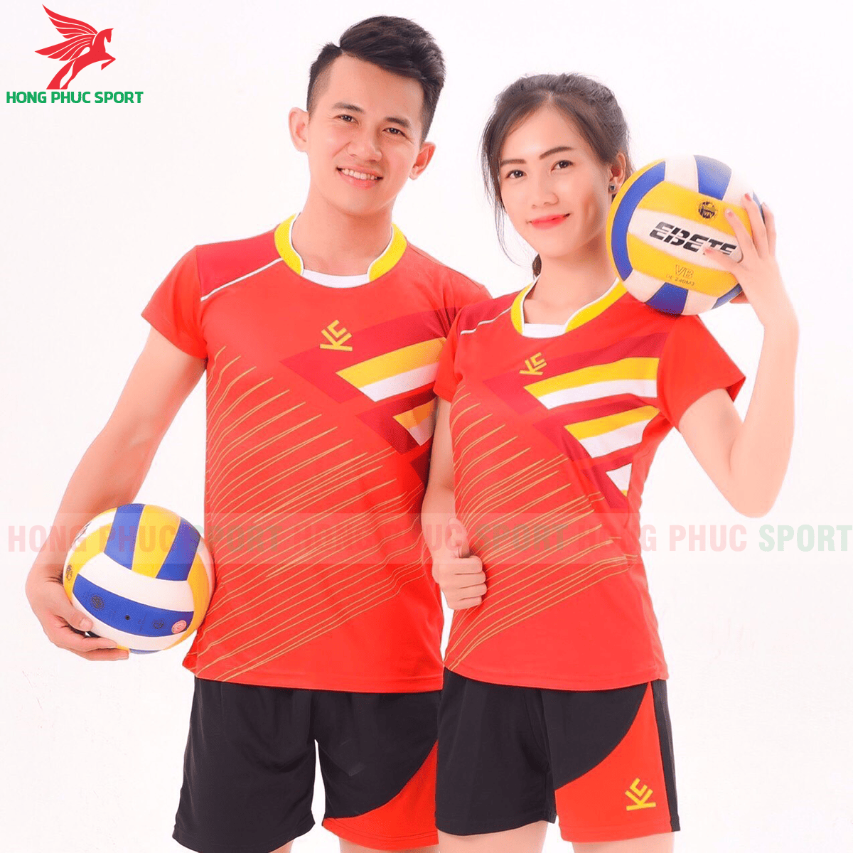 Áo bóng chuyền Kelme 2020 màu đỏ