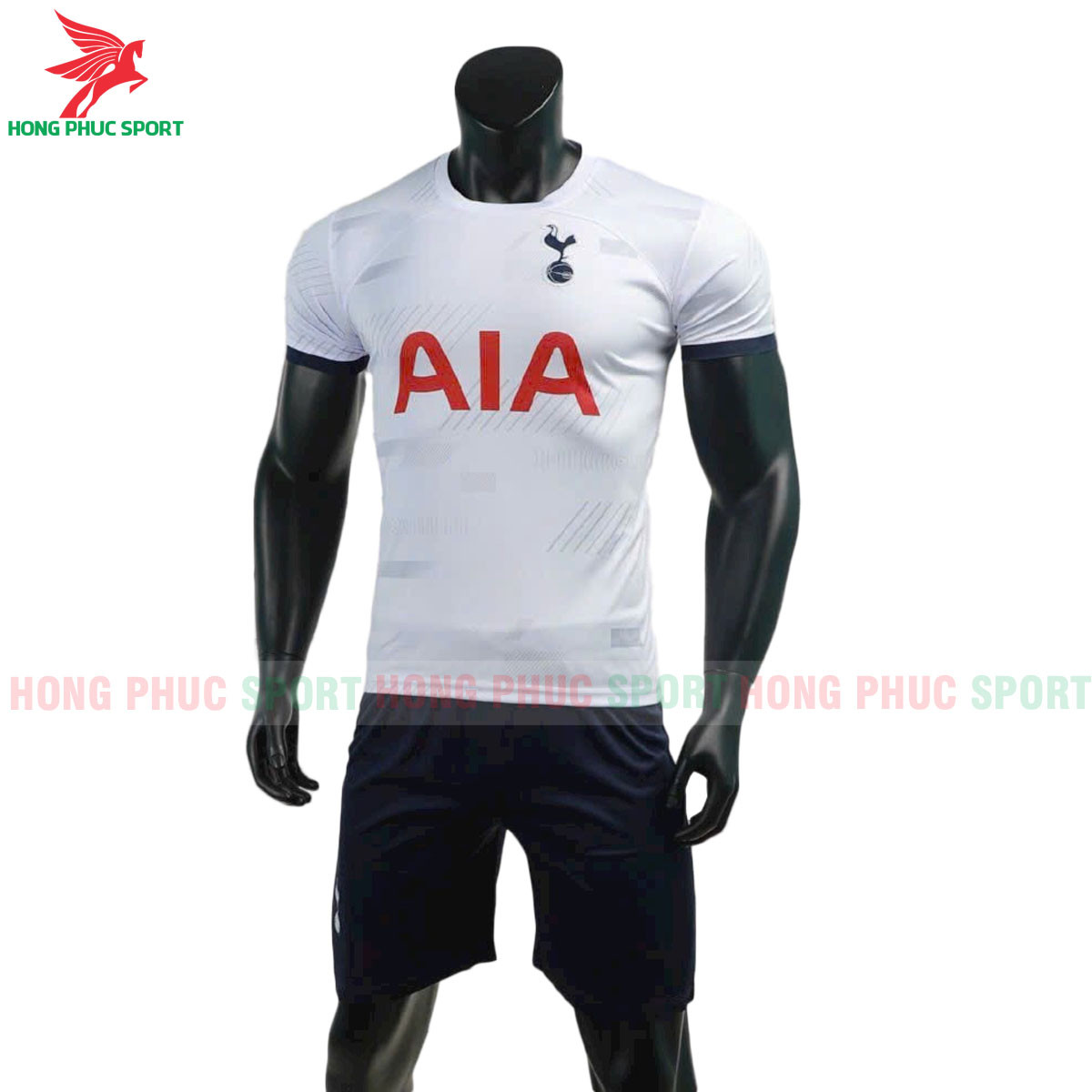 BỘ QUẦN ÁO BÓNG ĐÁ TOTTENHAM 2023 2024 TRẮNG – THUN LẠNH CAO CẤP