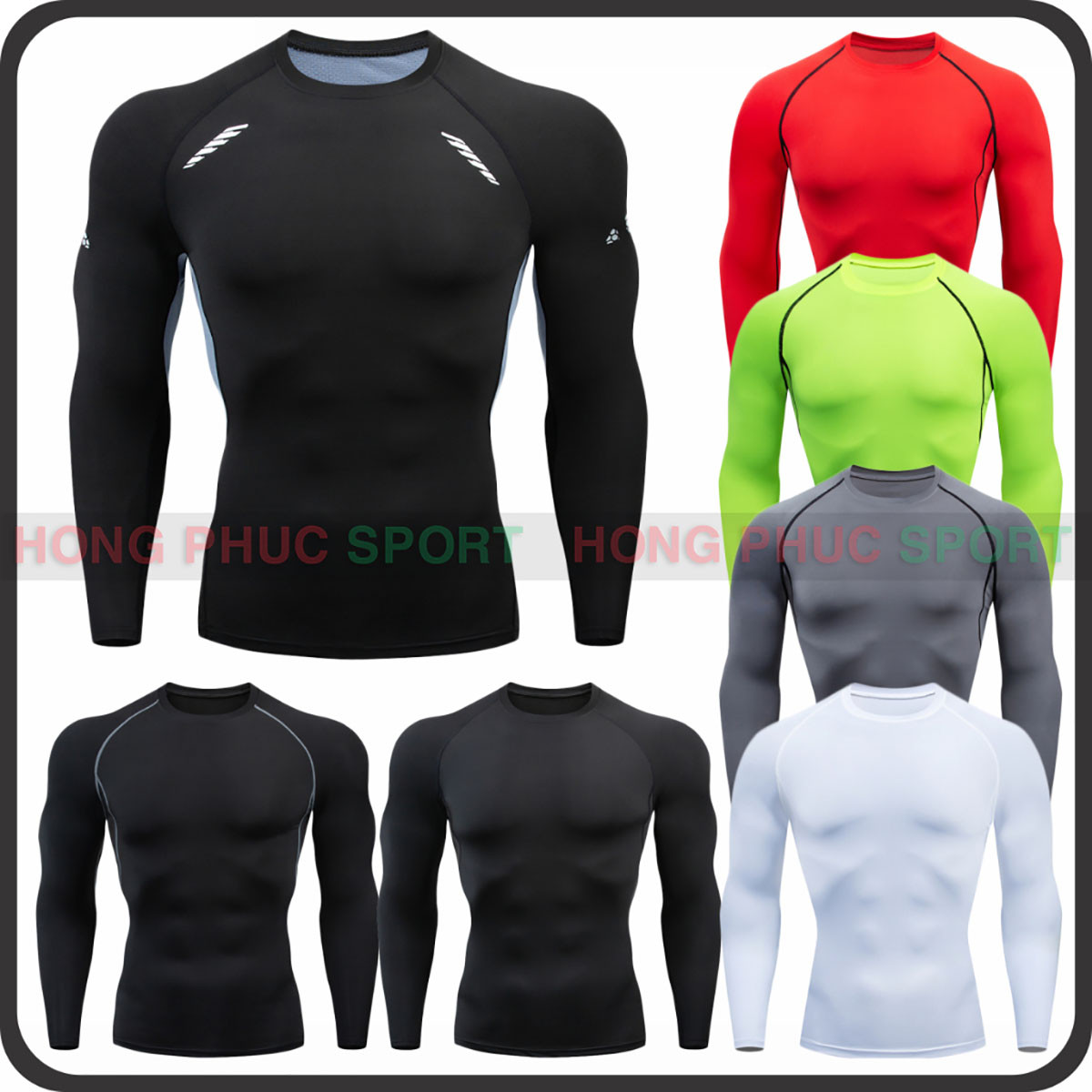 ÁO GIỮ NHIỆT NAM LEGGING PRO COMBAT TAY DÀI
