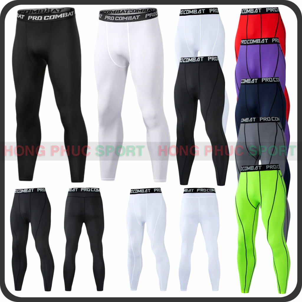 Quần Giữ Nhiệt Nam Legging Combat Dáng Dài