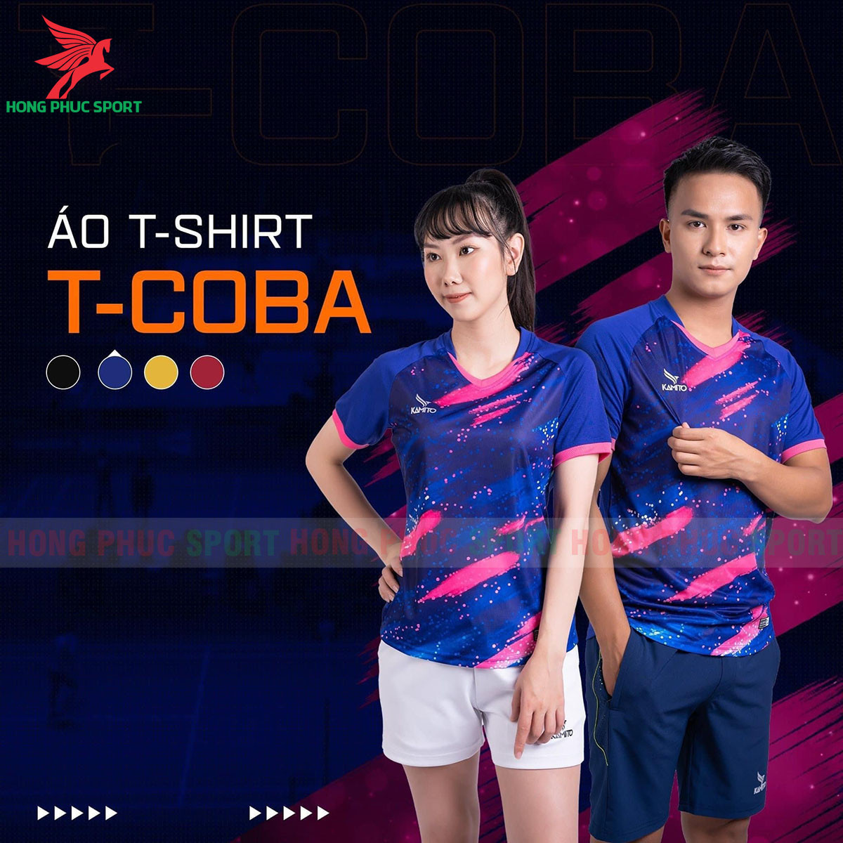 BỘ QUẦN ÁO BÓNG ĐÁ KHÔNG LOGO KAMITO T-COBA XANH DƯƠNG - HÀNG VIỆT NAM