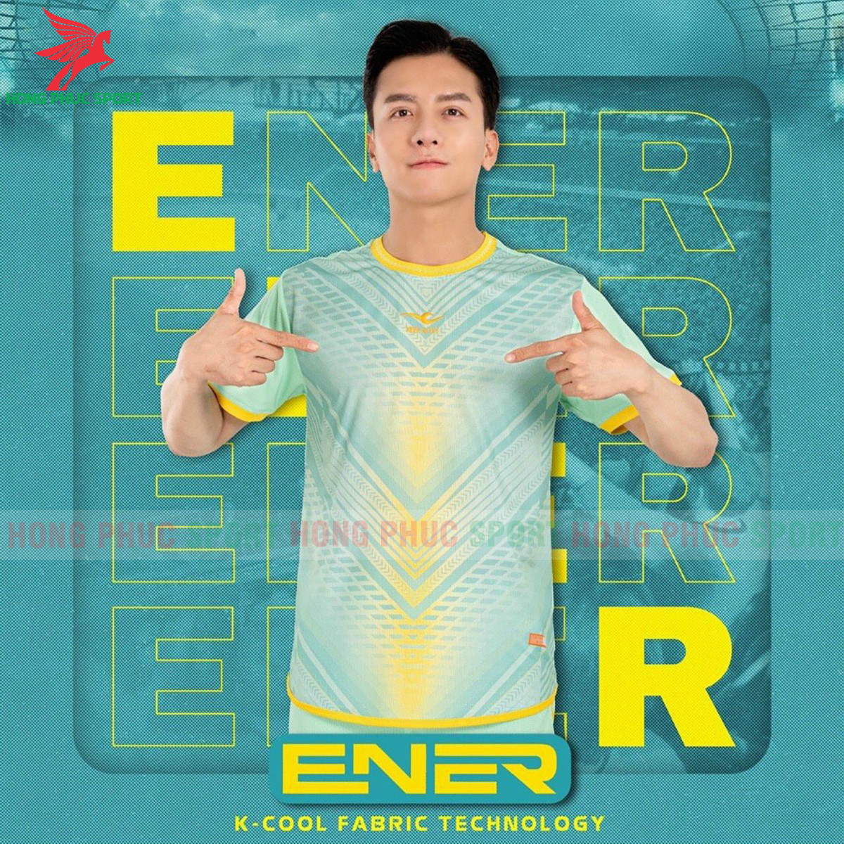 BỘ QUẦN ÁO BÓNG ĐÁ KHÔNG LOGO KEEP FLY ENER XANH CỐM - THUN LẠNH CAO CẤP
