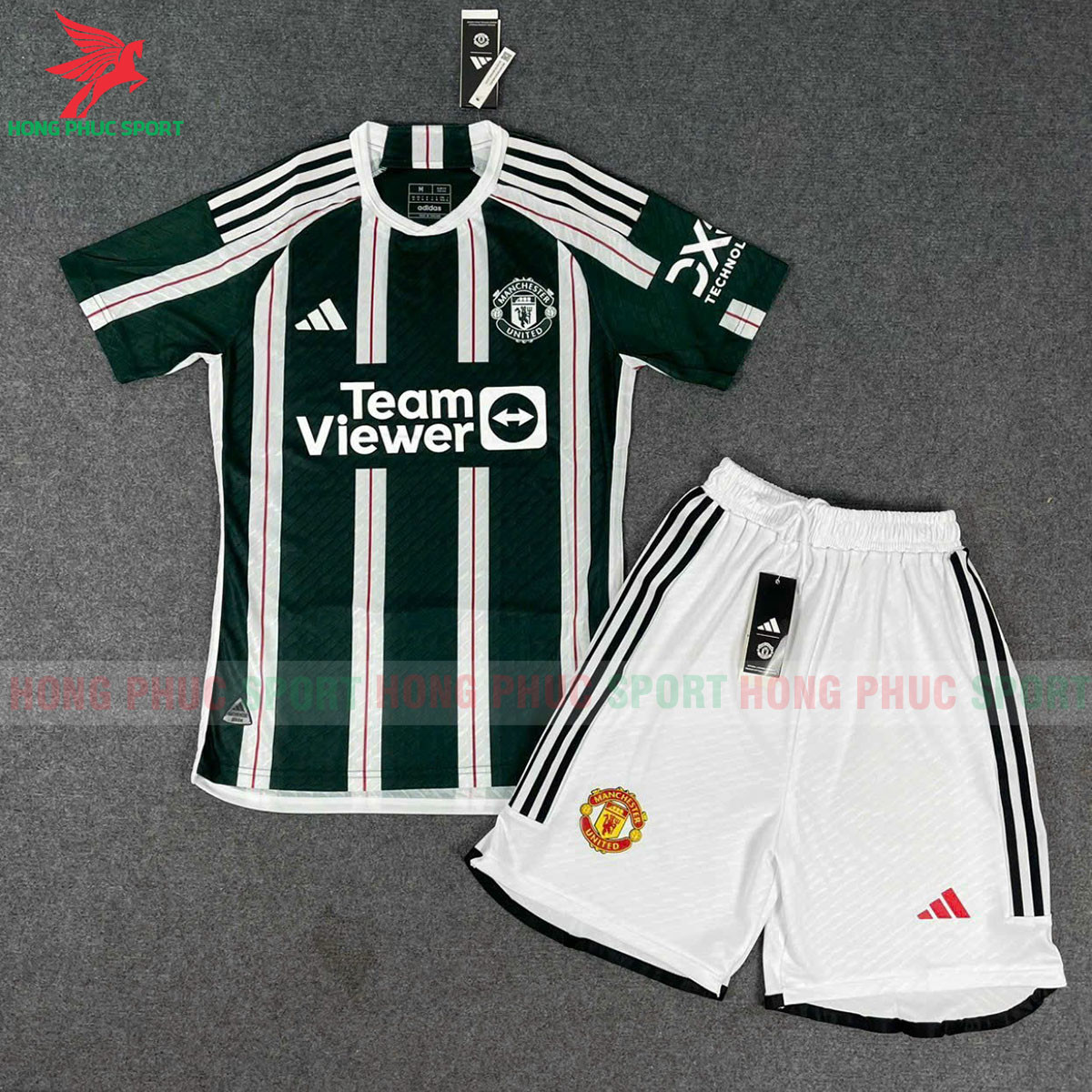 Bộ Quần Áo Bóng Đá Manchester United 2023/2024 Xanh Lá Bản Player - HÀNG THAILAND