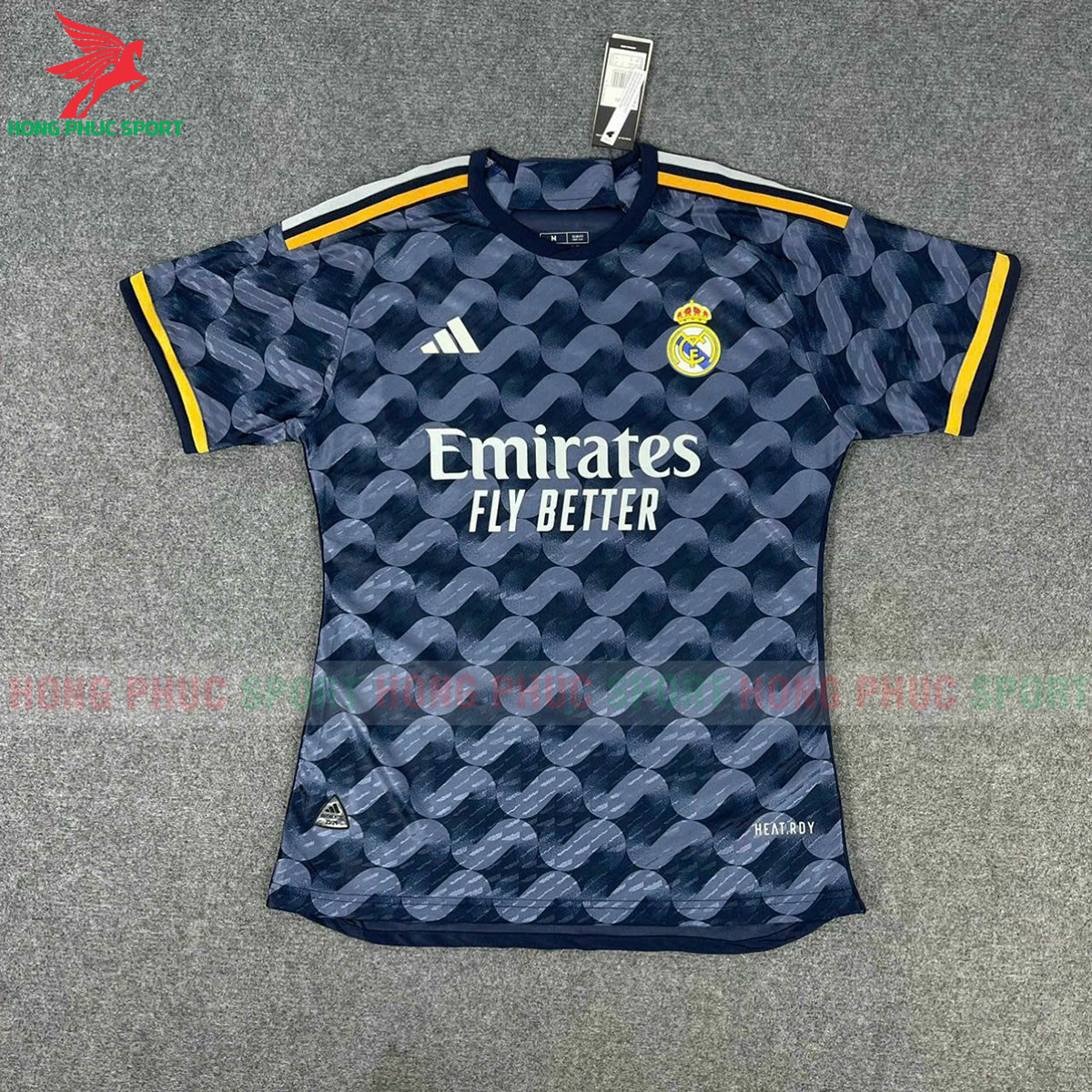 Bộ Quần Áo Bóng Đá Bản Player Real Madrid 2023 2024 Sân Khách - Hàng Thailand
