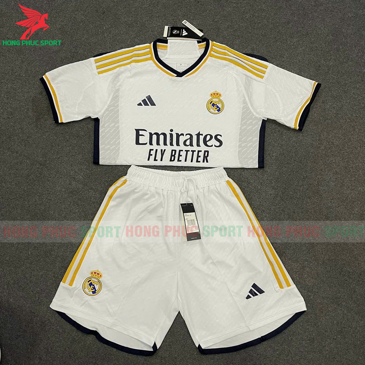 Bộ Quần Áo Bóng Đá Bản Player Real Madrid 2023 2024 Sân Nhà - Hàng Thailand