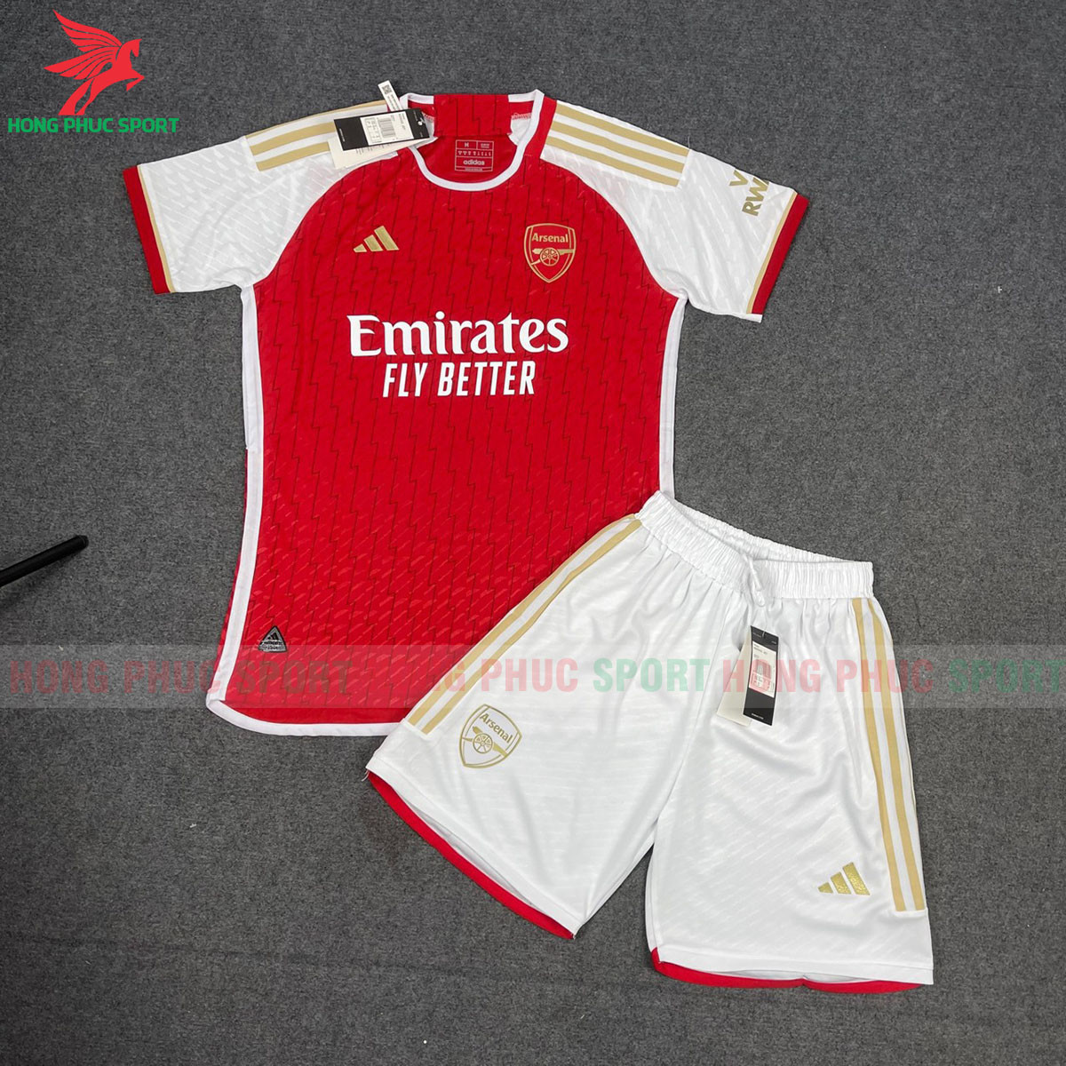 BỘ QUẦN ÁO BÓNG ĐÁ BẢN PLAYER ARSENAL 2023 2024 SÂN NHÀ