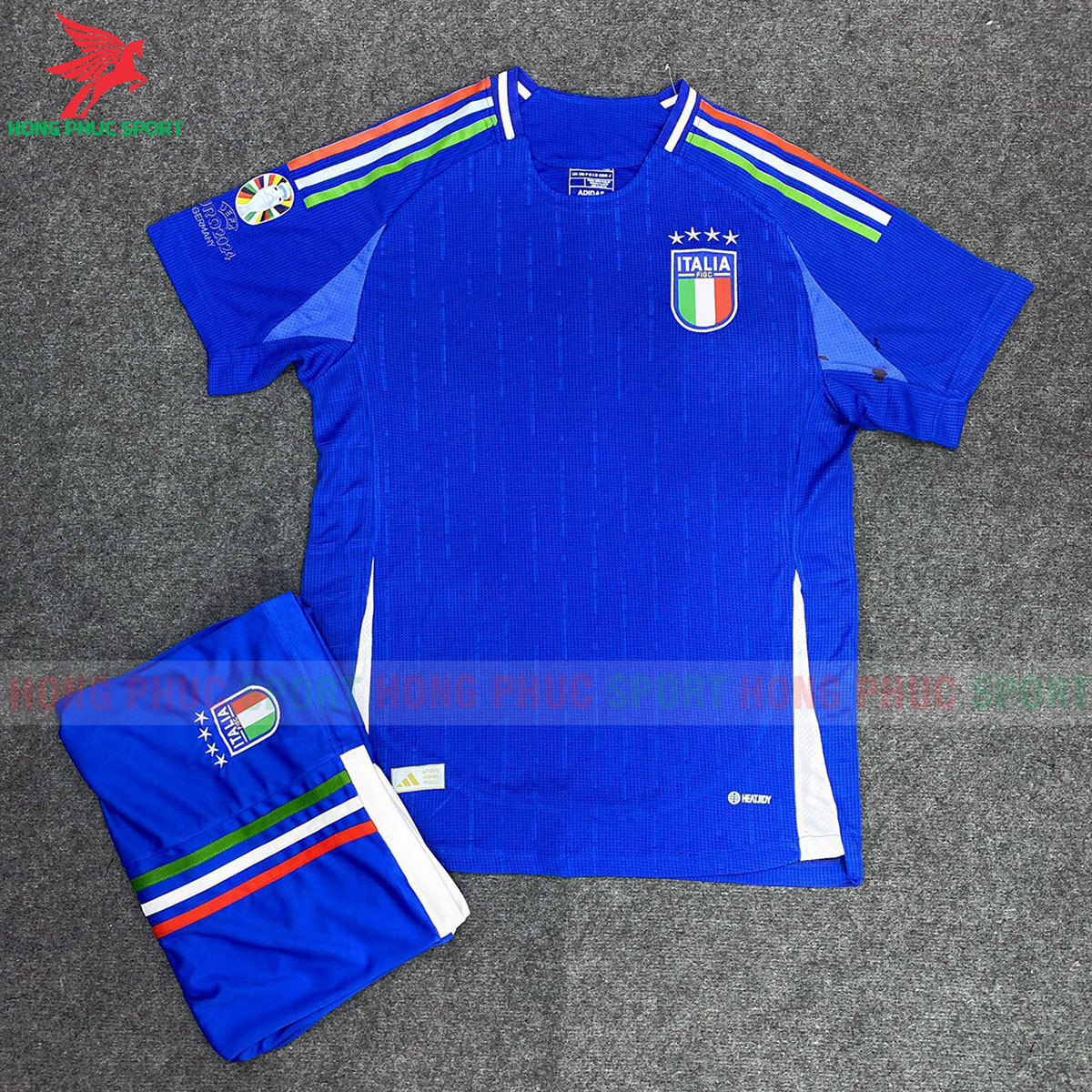 BỘ QUẦN ÁO BÓNG ĐÁ TUYỂN ITALIA 2024 SÂN NHÀ - HÀNG THAILAND