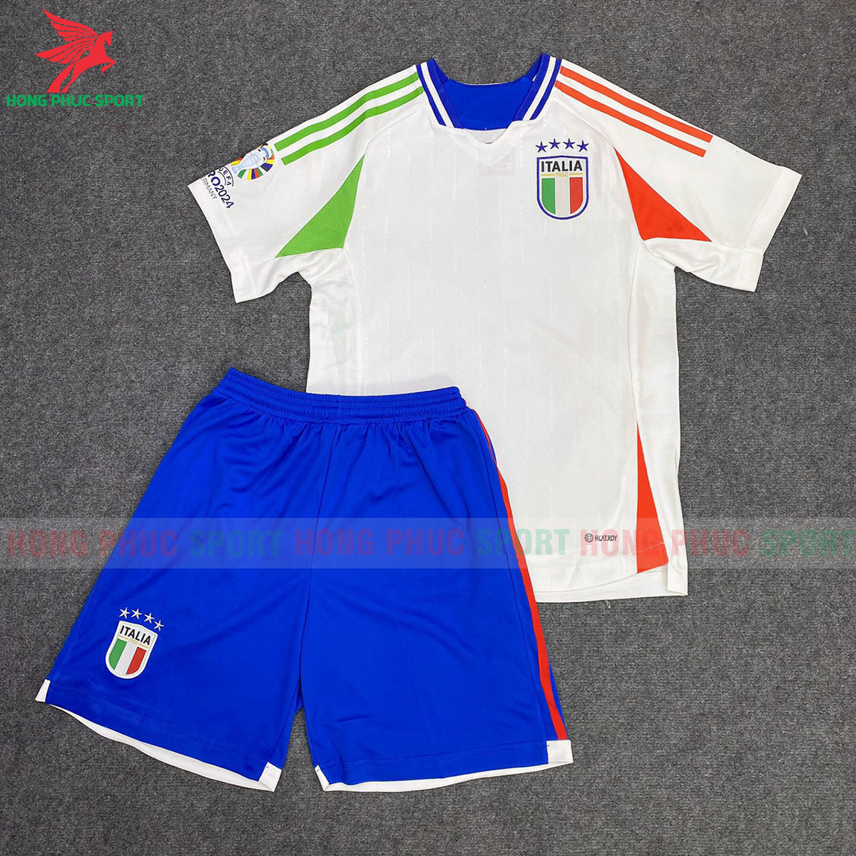 BỘ QUẦN ÁO BÓNG ĐÁ TUYỂN ITALIA 2024 SÂN KHÁCH - HÀNG THAILAND