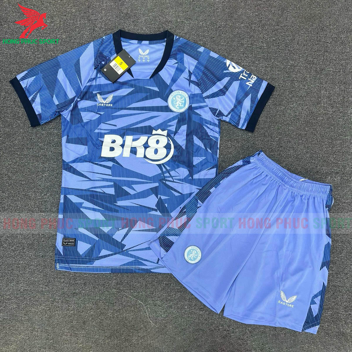 BỘ QUẦN ÁO BÓNG ĐÁ ASTON VILLA AWAY 2023 2024 XANH – HÀNG THAILAND