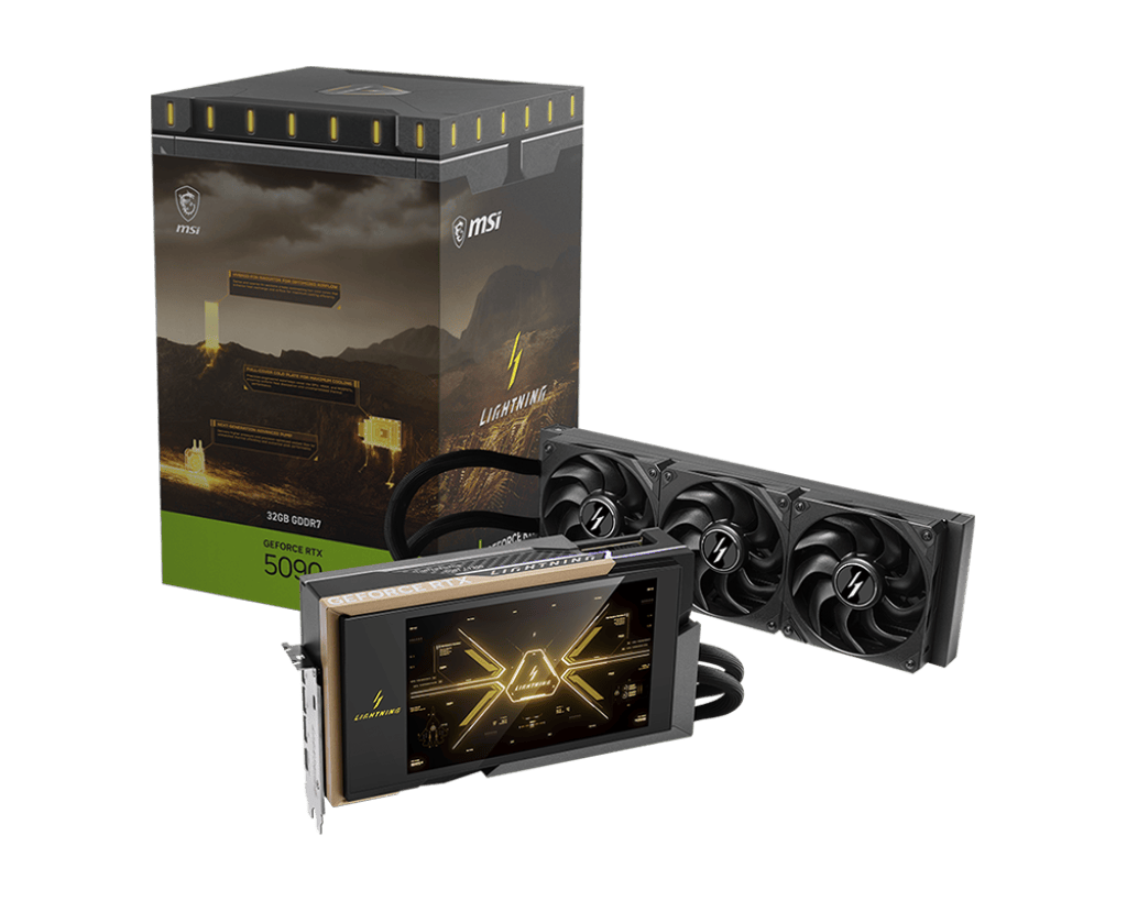VGA MSI GeForce RTX 5090 LIGHTNING Z 32GB GDDR7