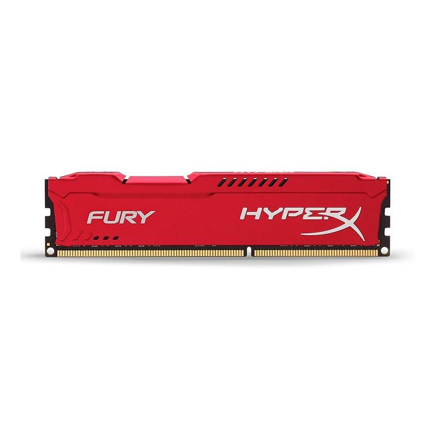 RAM Desktop KINGSTON HyperX Fury Red 8GB (1x8GB) DDR3 1600MHz