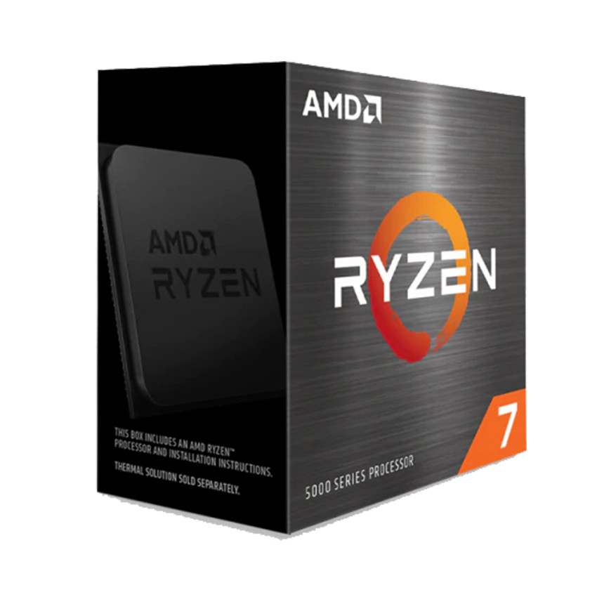 CPU AMD Ryzen 7 5800X (3.8 GHz Upto 4.7GHz / 36MB / 8 Cores, 16 Threads / 105W / Socket AM4) - MBC