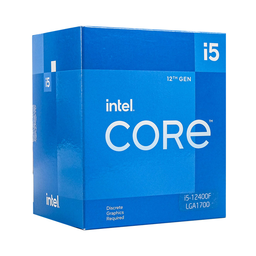 CPU Intel Core i5-12400F (Upto 4.4Ghz, 6 nhân 12 luồng, 18MB Cache, 65W) - Socket Intel LGA 1700) - MBC