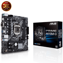 Mainboard ASUS PRIME H410M-D (Intel H410, Socket 1200, m-ATX, 2 khe Ram DDR4) - MBC