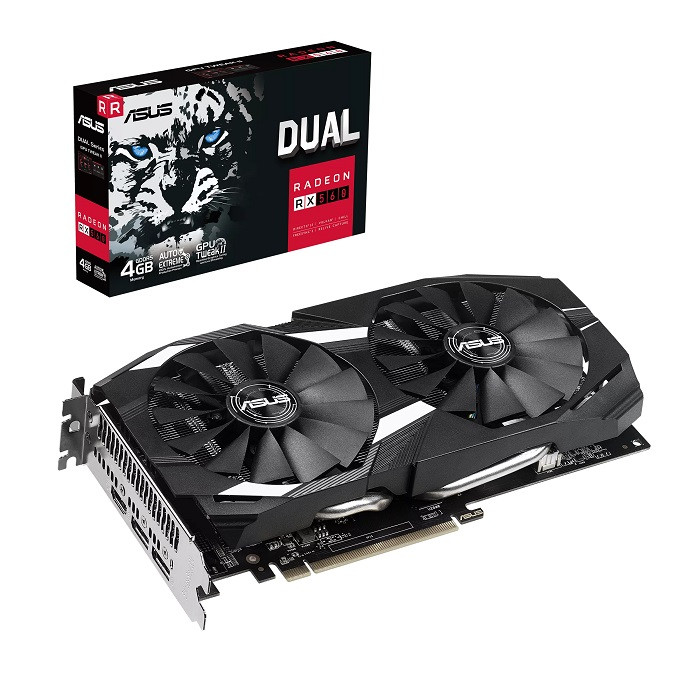 VGA ASUS Dual Radeon RX 560 4GB GDDR5 - MBC