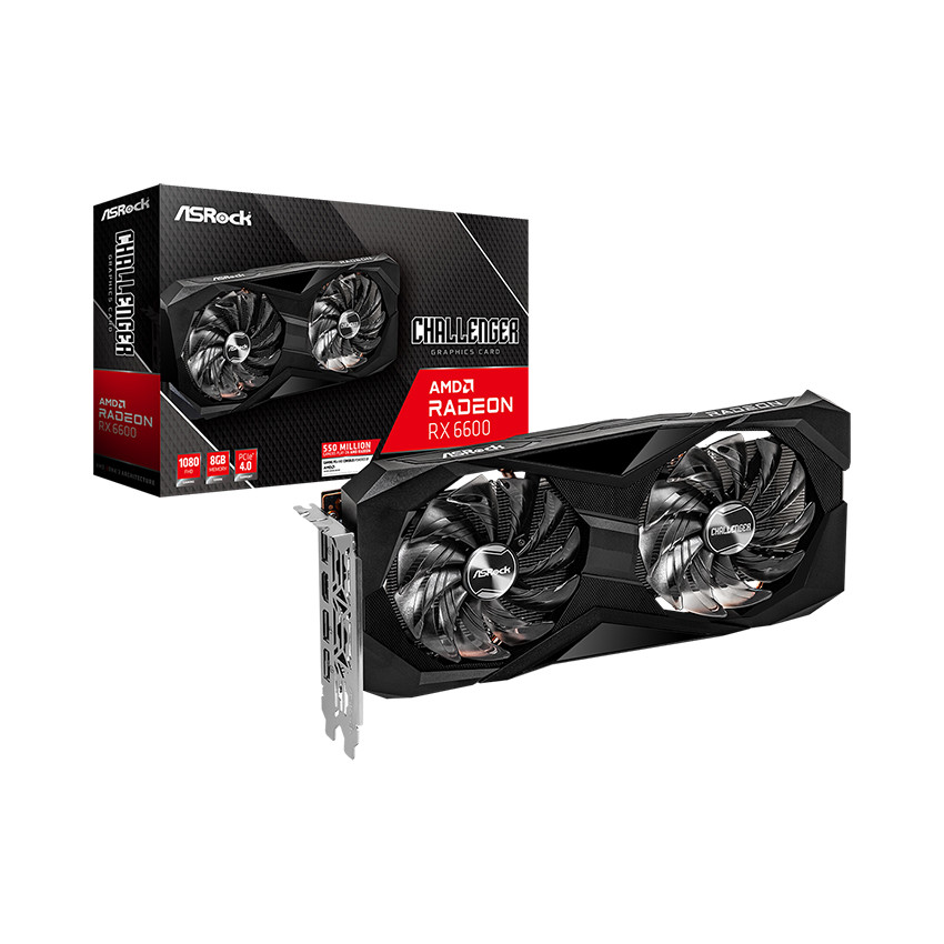 Card màn hình Asrock Radeon RX 6600 Challenger D 8GB - MBC