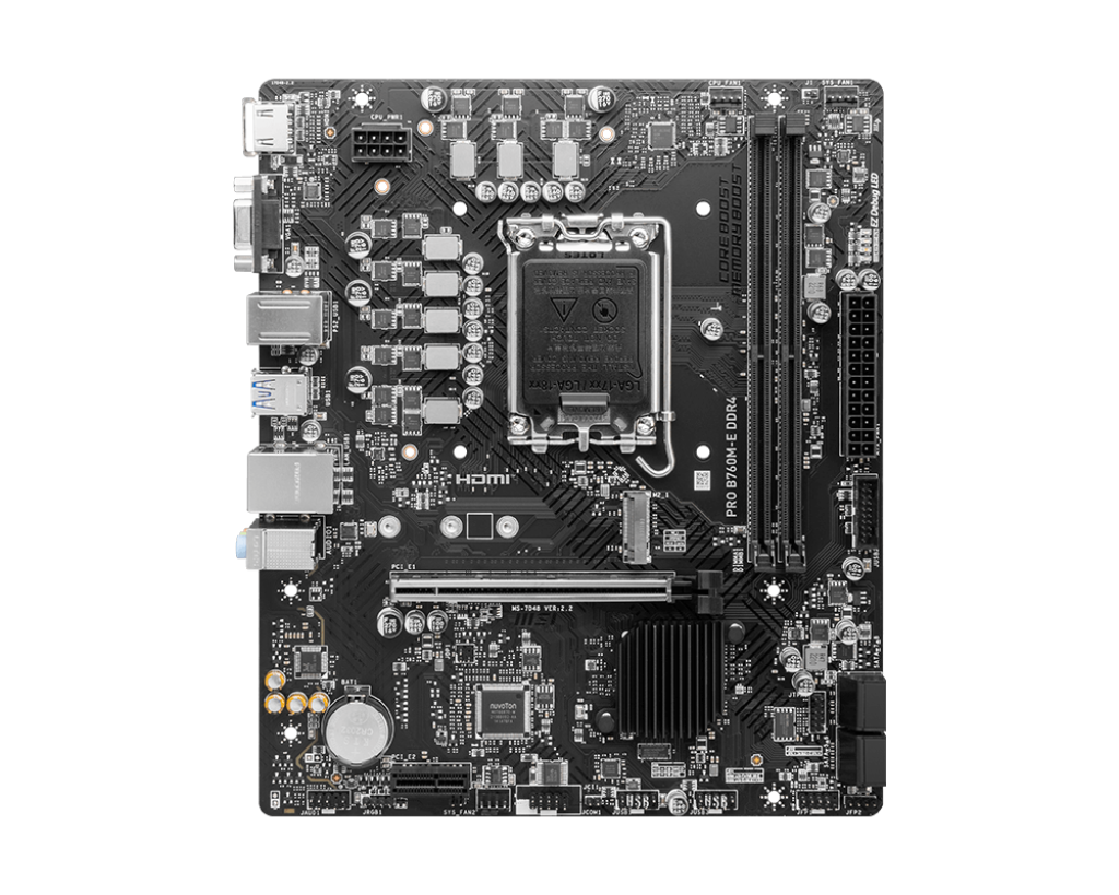 Mainboard MSI PRO B760M-E DDR4