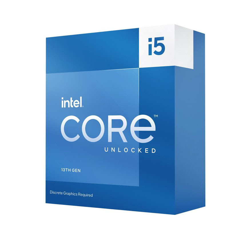 CPU Intel Core i5-13600KF (3.5GHz turbo up to 5.1Ghz, 14 nhân 20 luồng, 20MB Cache, 125W) - Socket Intel LGA 1700/Raptor Lake) - MBC