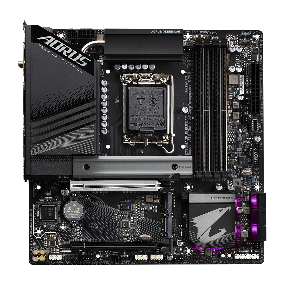 Mainboard Gigabyte Z790M AORUS ELITE AX DDR5 (Wifi+Bluetooth) - MBC