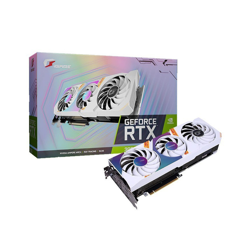 Card Màn Hình Colorful IGame GeForce RTX 3060 Ultra White OC 12G-V