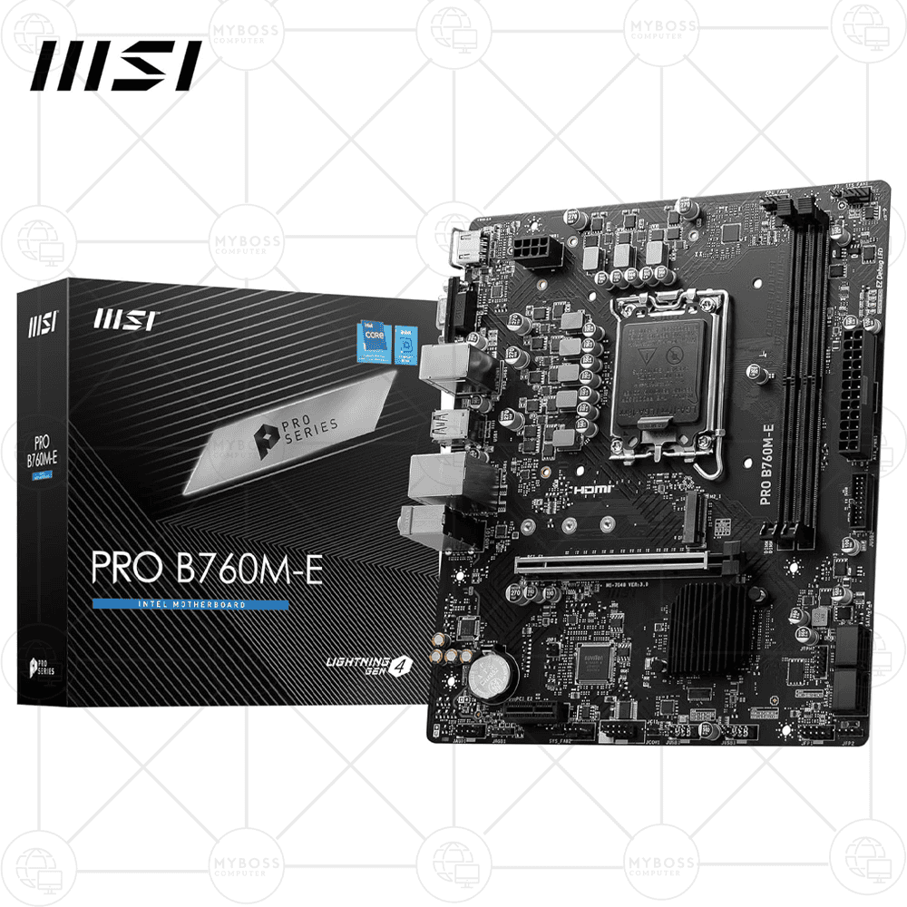 Main MSI PRO B760M - E DDR5