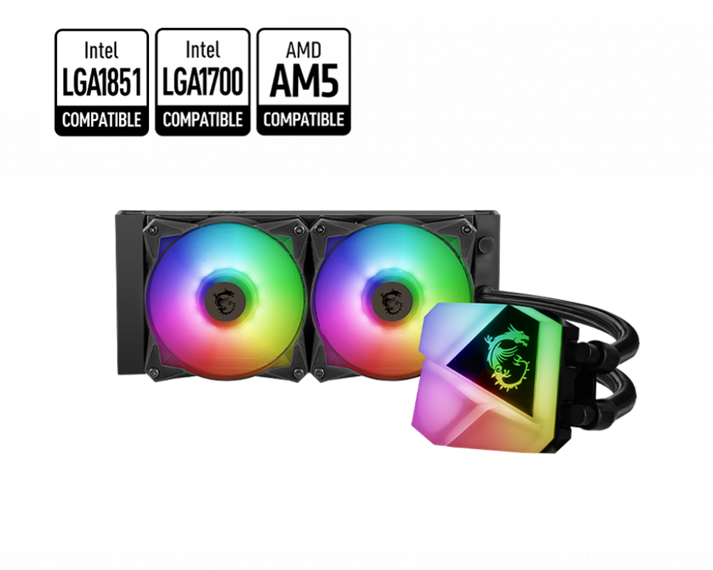 Tản nhiệt nước CPU MSI MAG CORELIQUID C240