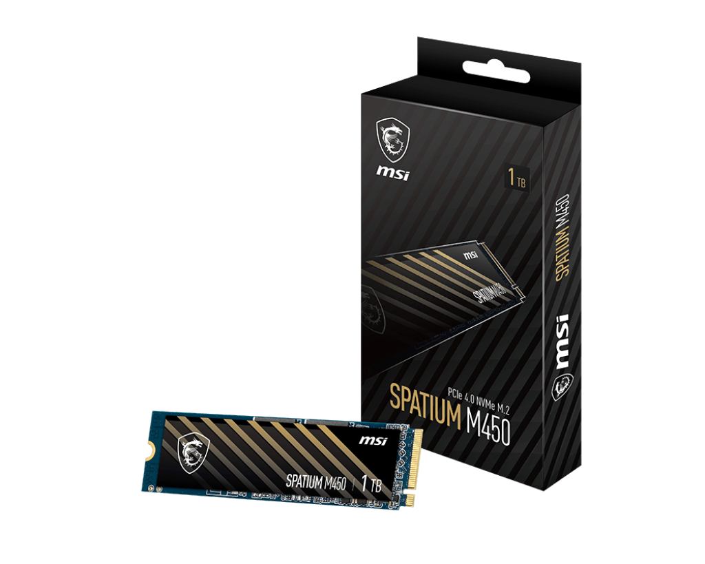 Ổ cứng SSD MSI SPATIUM M450 1TB NVMe 2280 PCIe Gen 4x4