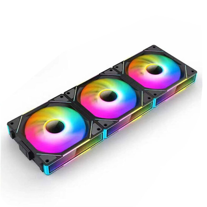 Fan Case led ARGB Leopard - Đen | Kit 3 Fan, ghép nối không dây