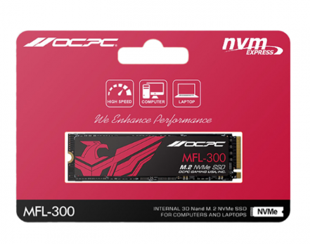 Ổ cứng SSD OCPC MFL-300 256GB M.2 NVMe PCIe Gen3 x4 (SSDM2PCIEF256G)