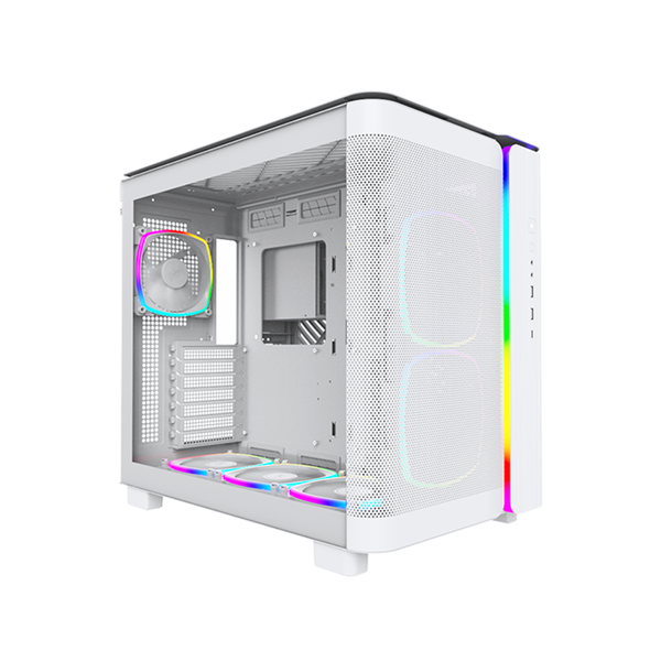 Vỏ Case MONTECH KING 95 PRO WHITE (ATX/Mid Tower/Màu Trắng/6 Fan ARGB)