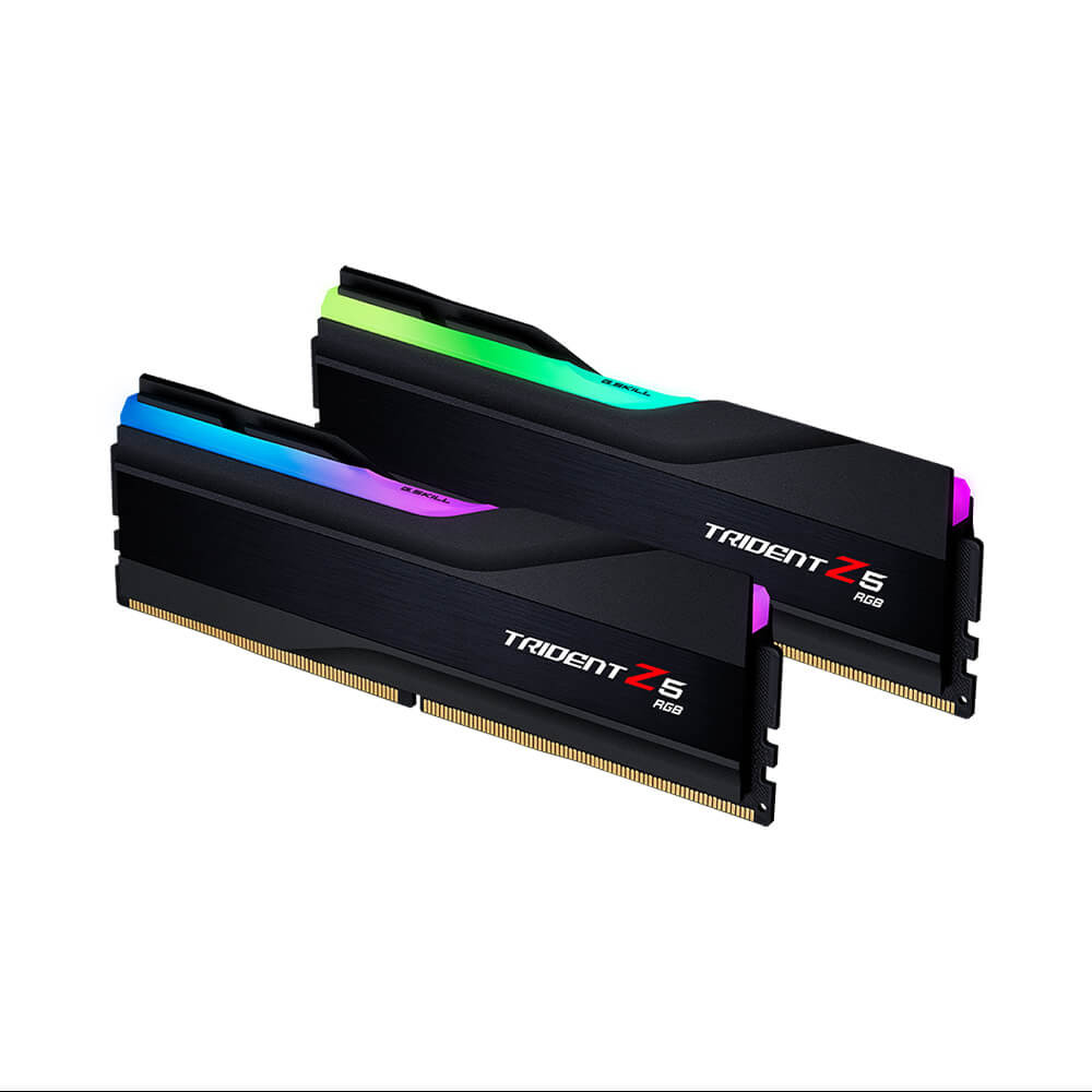 Ram GSKILL Trident Z5 RGB Black 64GB 6400MHz DDR5 (32GBx2) (F5-6400J3239G32GX2-TZ5RK)