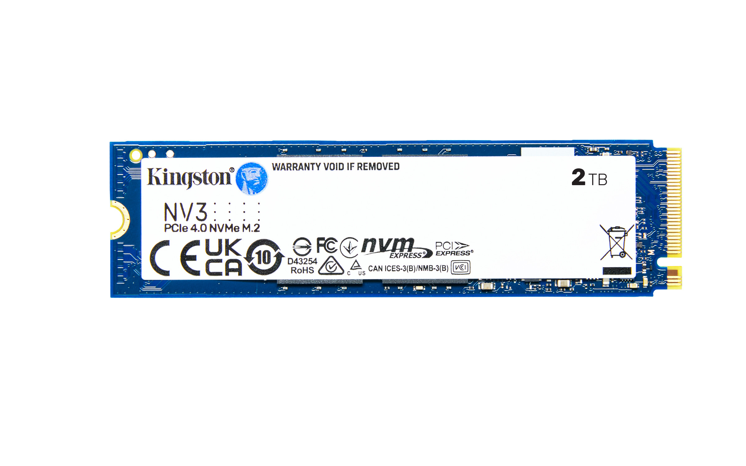 Ổ cứng SSD Kingston SNV3S/2000G 2TB NVMe M.2 2280 PCIe Gen 4x4