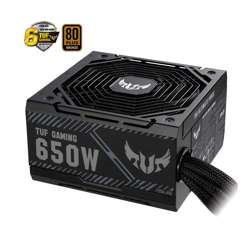 Nguồn ASUS TUF GAMING 650W Bronze ( Màu Đen/80 Plus Bronze )