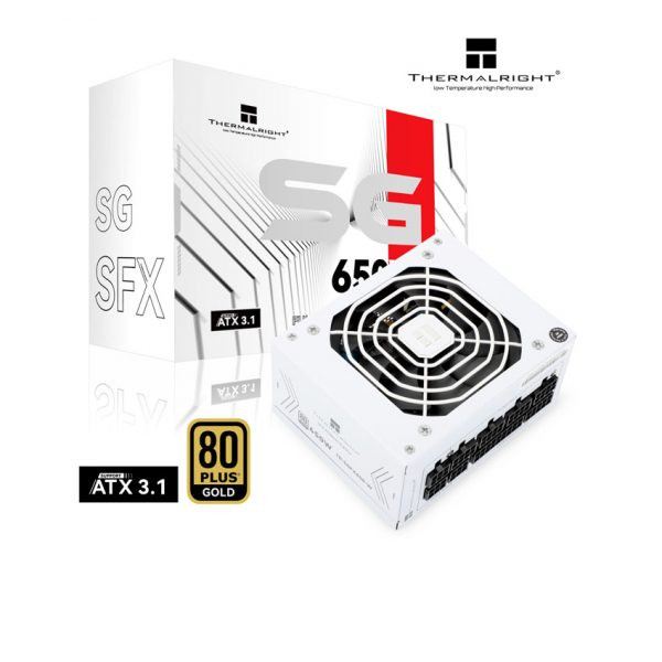 Nguồn THERMALRIGHT TR-SGFX 650W – 650W (80Plus Gold/Màu trắng/SFX)