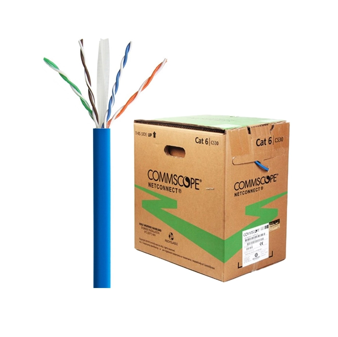 Cáp mạng AMP Commscope CAT6 1427254-6 (305m/cuộn)
