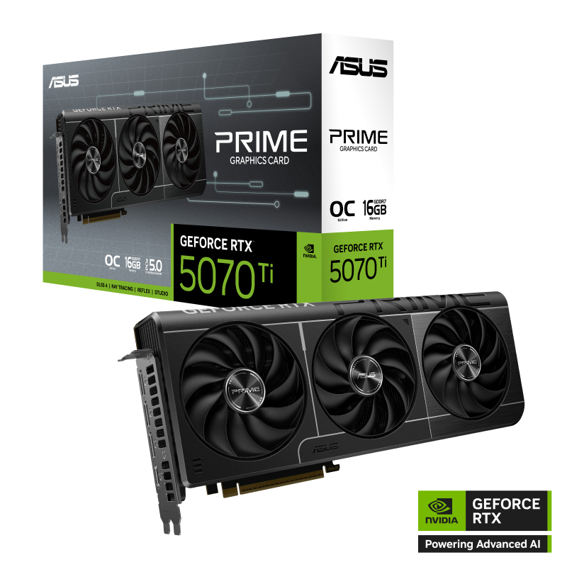 Card Màn Hình Asus Prime GeForce RTX 5070 Ti 16GB GDDR7 OC Edition