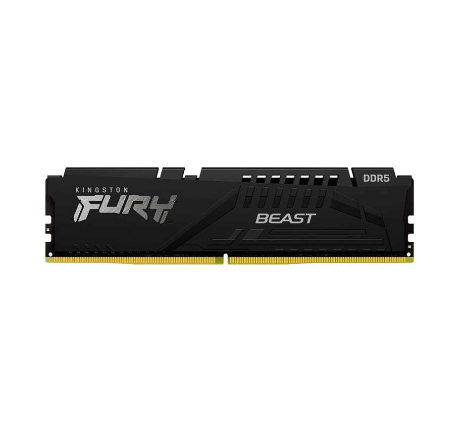 Ram PC Kingston Fury Beast Black 16GB 6000MHz DDR5 (1x16GB) KF560C36BBE2-16