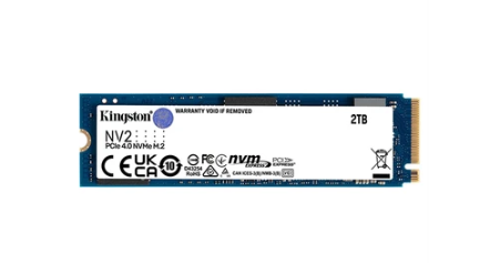 Ổ CỨNG SSD KINGSTON SNV2S 2TB NVME M.2 2280 PCIE GEN 4X4 (ĐỌC 3500MB/S - GHI 2800MB/S) - (SNV2S/2000G)