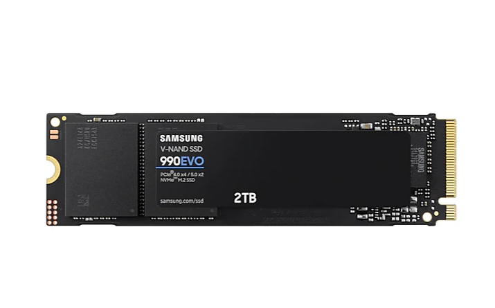 Ổ Cứng SSD Samsung 990 EVO 2TB M.2 NVMe PCIe Gen 4.0 x4