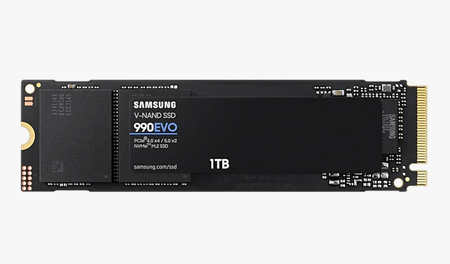 Ổ Cứng SSD Samsung 990 EVO 1TB M.2 NVMe PCIe Gen 4.0 x4