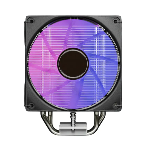 Tản nhiệt khí Leopard Kf400X - Đen, Led RGB