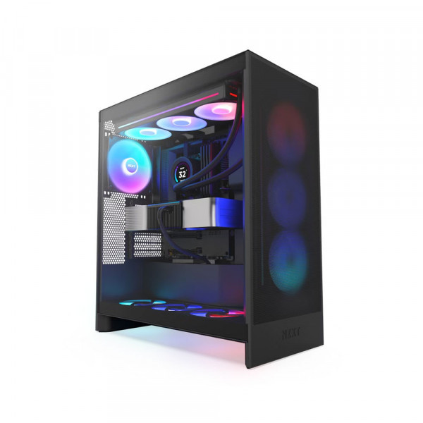 Vỏ Case NZXT H7 Flow RGB (2024) Black (CM-H72FB-R1)